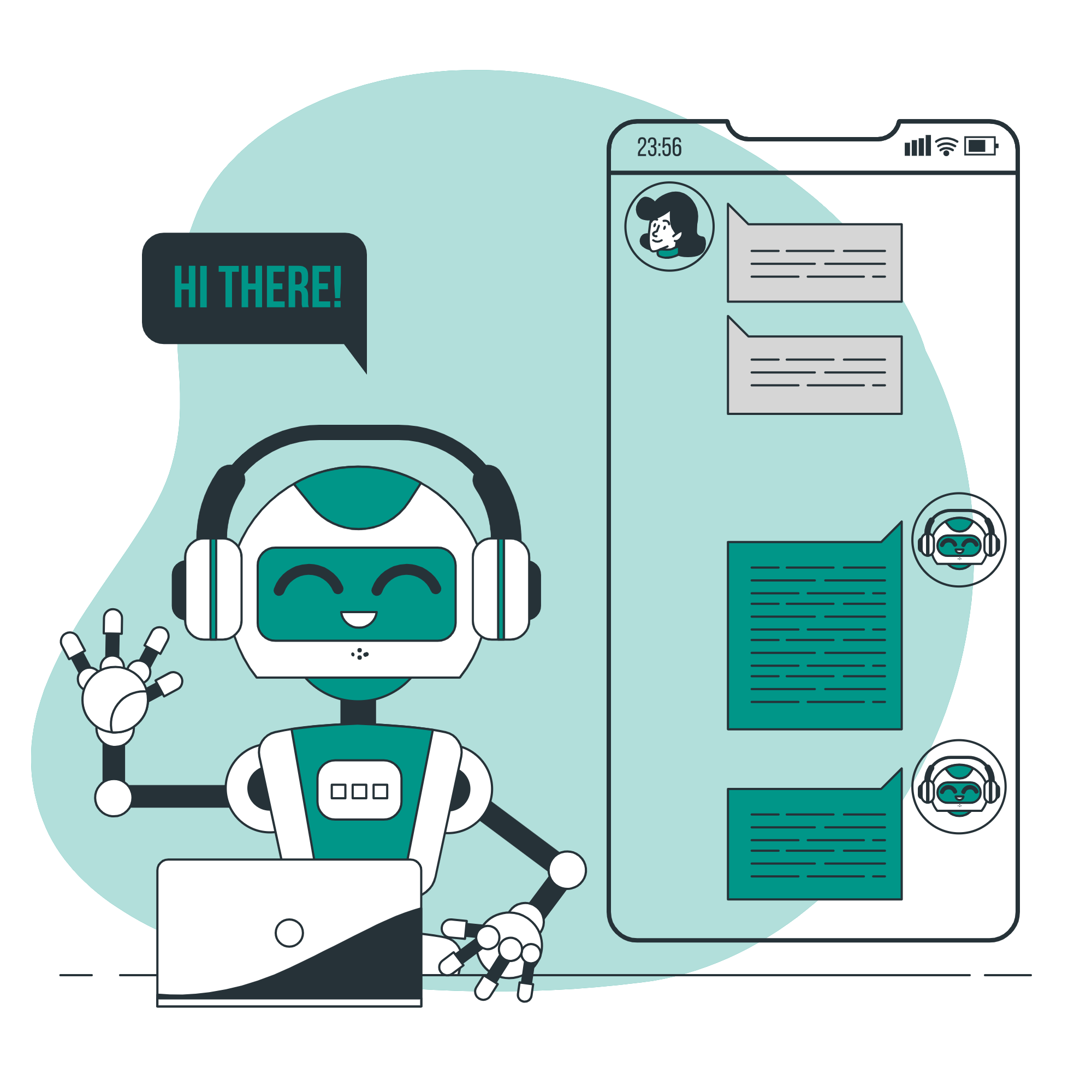 Bot pronto para atende-los
